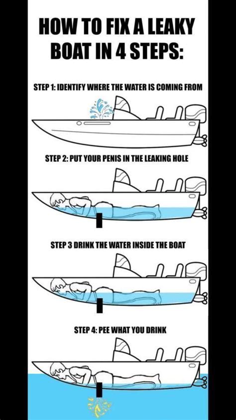 SLPT: saw this looking for flex seal boats thought it fit : boating | Thoughts, Things to think ...