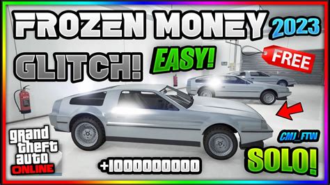 ITS BACK! GTA 5 *SOLO* FROZEN MONEY GLITCH! $100,000,000 IN A DAY! SUPER EASY! PS4/XBOX 2023 ...