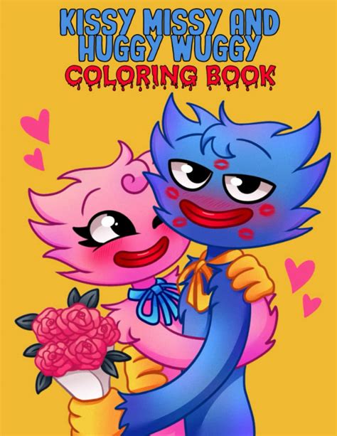 Buy Kissy Missy And Huggy Wuggy Coloring book: 60 Pages of High Quality Coloring Designs For ...