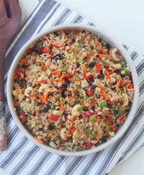 Brown Rice Salad - Create Bake Make