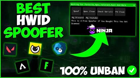 Free Hwid RING-1 Spoofer | New Spoofer & Cleaner for 25+ Games ...