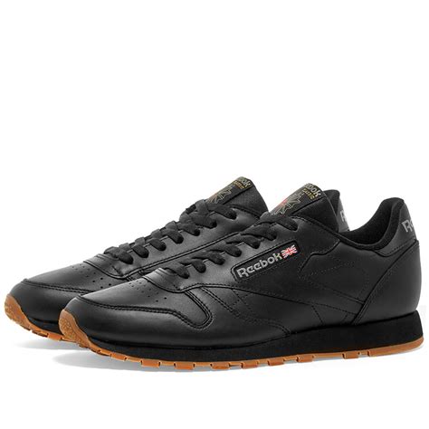 Reebok Classic Leather Black & Gum | END.