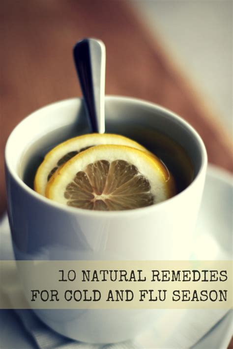 10 Natural Remedies For Cold And Flu Season | Mom Spark - Mom Blogger