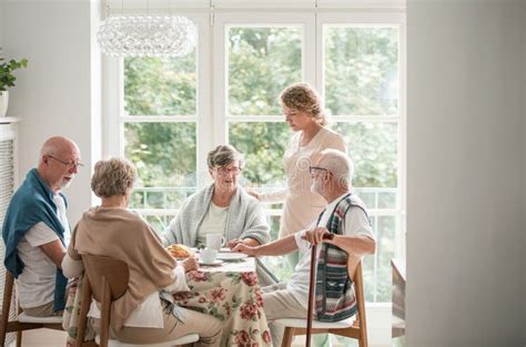 Nursing Home Dining Room Stock Photos - Free & Royalty-Free Stock ...