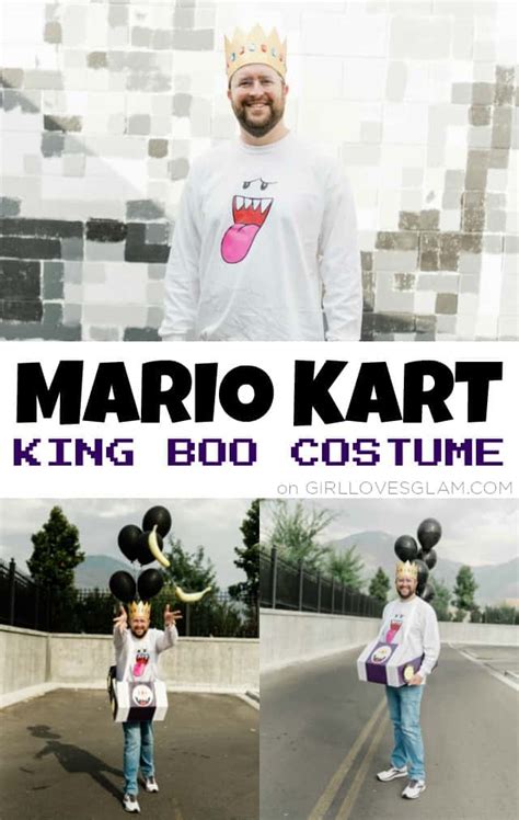 Mario Kart King Boo Costume - Girl Loves Glam