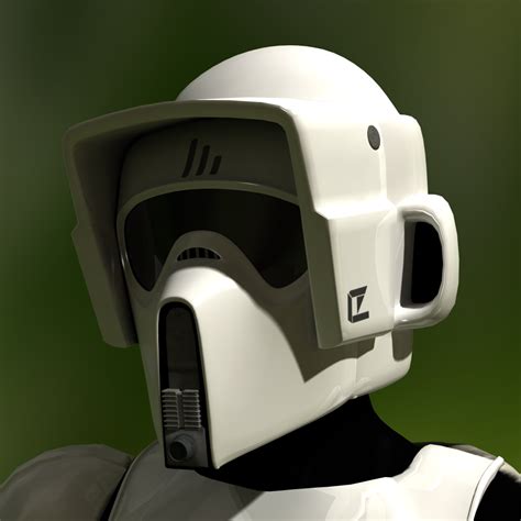 Scout Trooper Helmet - Poser - ShareCG