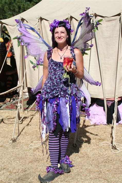 Blue And Purple Fairy Costume