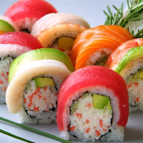 Rainbow Roll – One Sushi