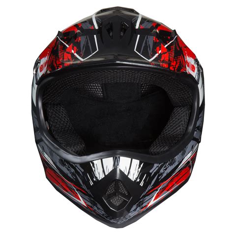 Lunatic Youth MX / ATV Helmet DOT Approved - Boys Girls Kids Junior Off ...