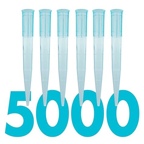 1000uL Pipette Tips, Kashi Scientific Universal Non-Filter Tips for Pipette 1000 uL, Sterile ...