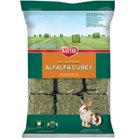 Kaytee All Natural Alfalfa Cubes, 15 oz - Kroger