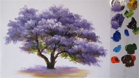 Acrylic Tree Paintings