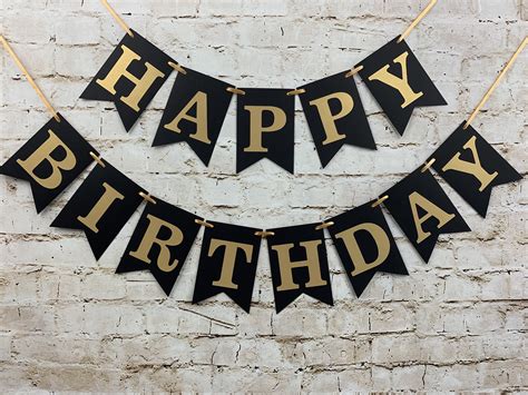 Happy Birthday Banner Personalized Banner Add Name Optional | Etsy