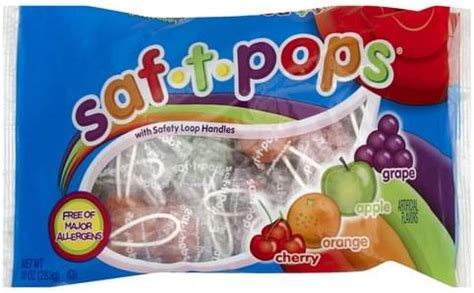 Saf T Pops Assorted Lollipops - 10 oz, Nutrition Information | Innit