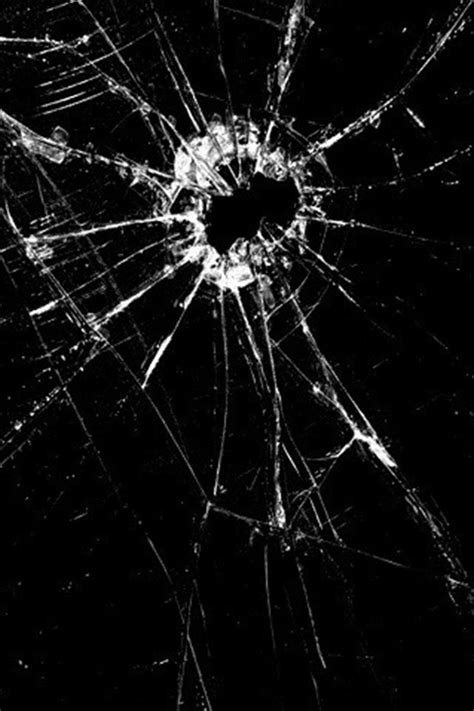 Cracked Glass Wallpaper