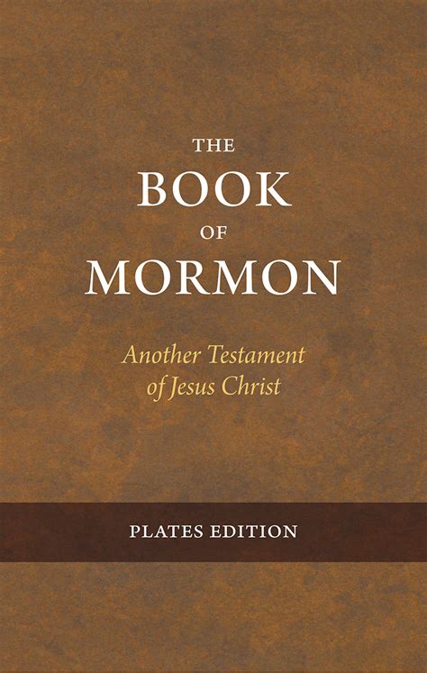 The Book of Mormon: Plates Edition — Ben Crowder