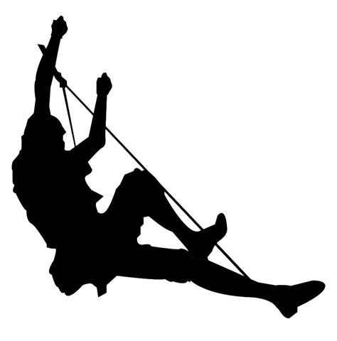 Rock Climbing Silhouette Png