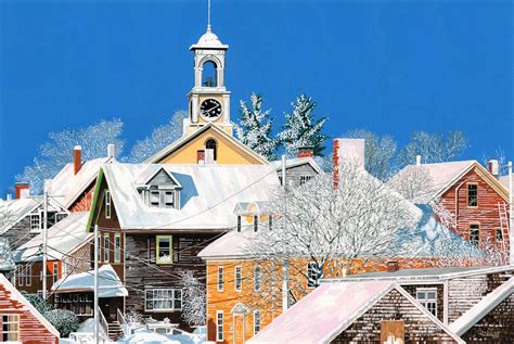 Winter Glow, Portsmouth NH - Sullivan Framing and Fine Art Gallery - full service custom picture ...