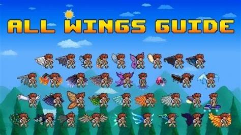 Terraria Wings and flying - Gamespedition.com