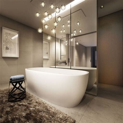 10+ Modern Chandelier Over Bathtub