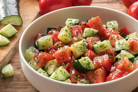 Mediterranean Cucumber Tomato Salad Recipe | Co+op