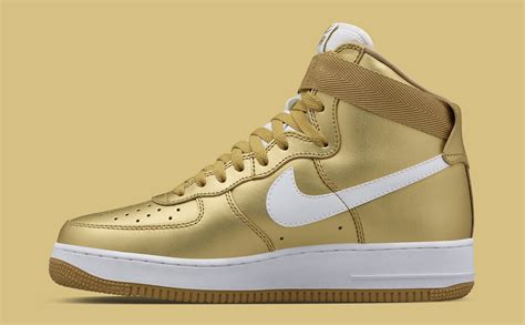 Nike Air Force 1 High "White / Gold"