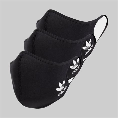 ADIDAS ORIGINALS FACE MASK (3 PACK) BLACK | Adidas Skateboarding ...