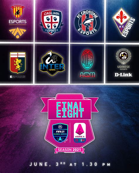 EA FIFA esports on Twitter: "8⃣ teams remaining 1⃣ Champion 🏆 The #eSerieATIM Finals will kick ...