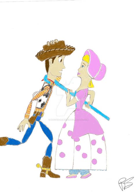 Woody and Bo Peep by Master-Rebekah on DeviantArt