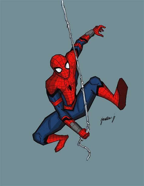 Spider-Man Webslinging by JonJonBoi on DeviantArt