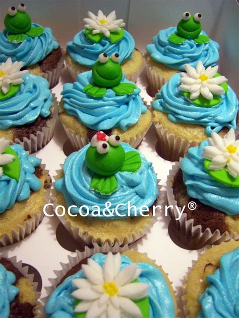 Frog cupcakes — Cupcakes! | Frog cupcakes, Frog cakes, Cupcake cakes