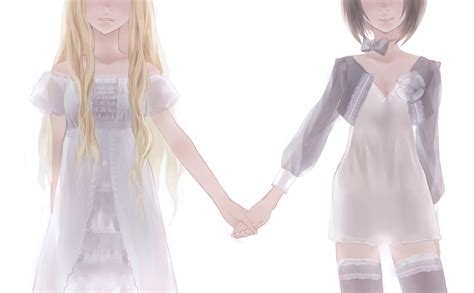 holding hands - Anime Fan Art (22793660) - Fanpop