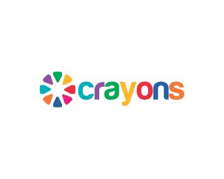 Crayons Logo - LogoDix