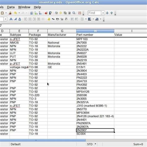 Parts Inventory Spreadsheet Spreadsheet Downloa parts inventory ...