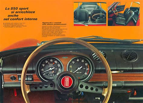 1965-73 Fiat 850 Sport Coupe brochure