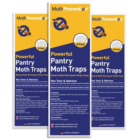 Powerful Pantry Moth Traps 15pk - Versatile and Effective | Results Gu