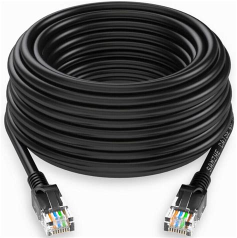 Cables & Interconnects UTP GOWOS 50-Pack Cat5e Ethernet Cable Computer ...