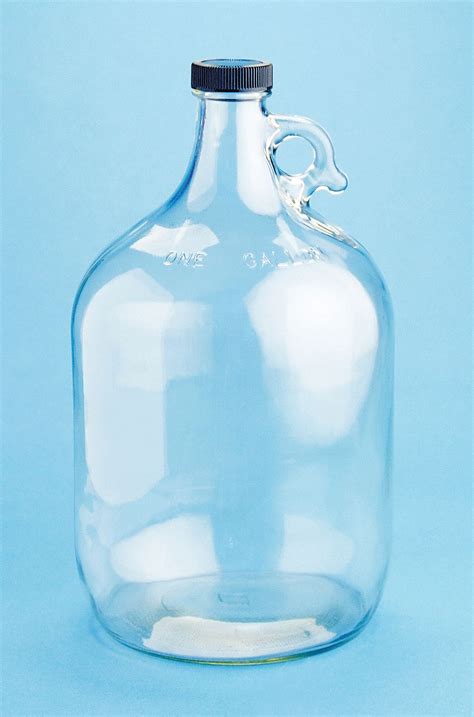 KIMBLE Type III Soda Lime Glass, Jug, 64 oz, PK 6 - 8PNA3|5916438V-25 - Grainger