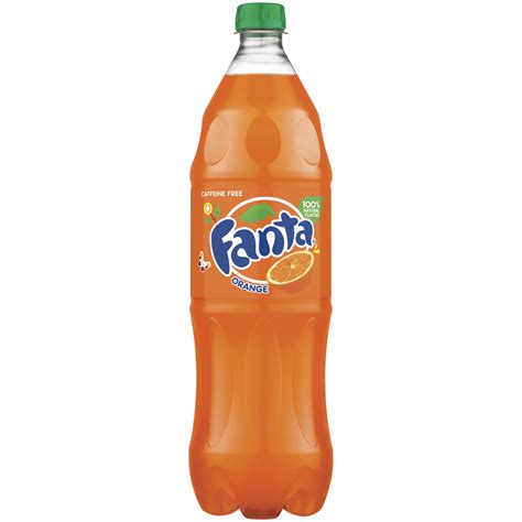 Fanta Orange Soda Fruit Flavored Soft Drink, 1.25 Liters - Walmart.com - Walmart.com