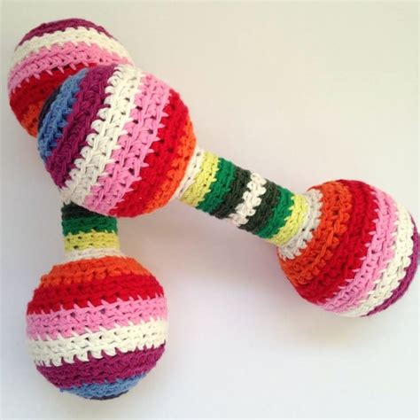 Classic Crochet Baby Rattle | London Mummy | Stylish, luxury baby gifts