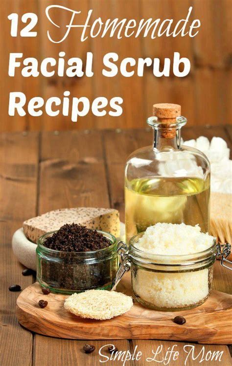 12 Homemade Facial Scrubs | Simple Life Mom