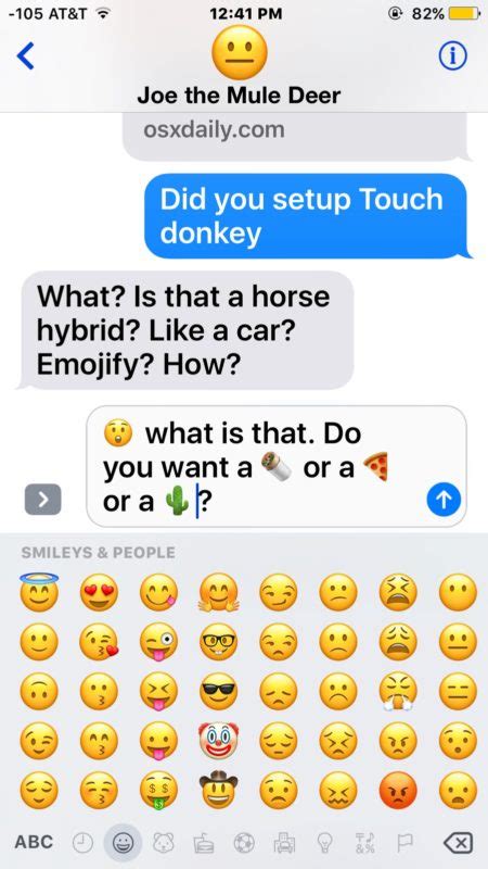 How to Convert Text to Emoji in Messages on iPhone