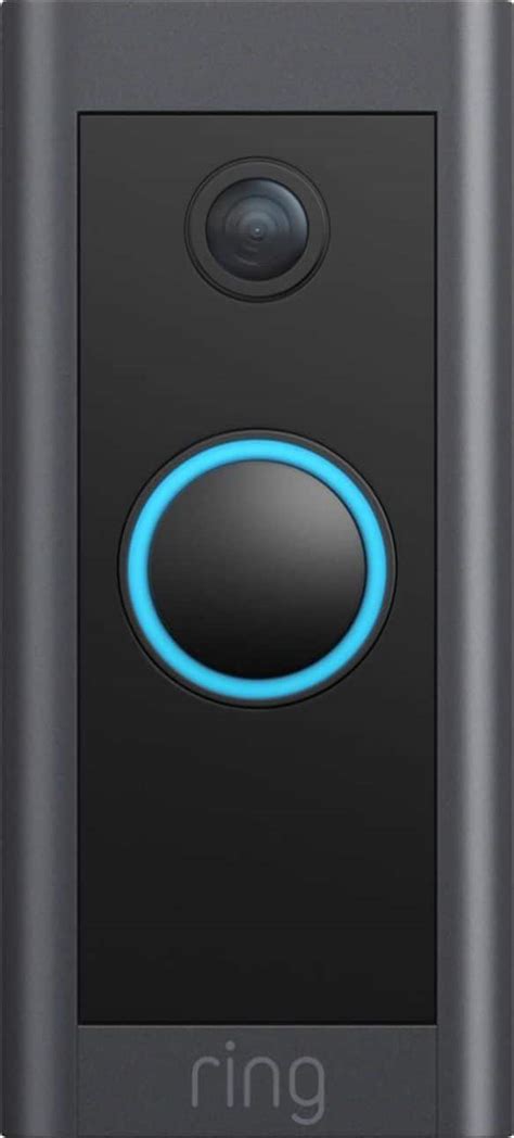 Questions and Answers: Ring Wi-Fi Video Doorbell Wired Black B08CKHPP52 - Best Buy