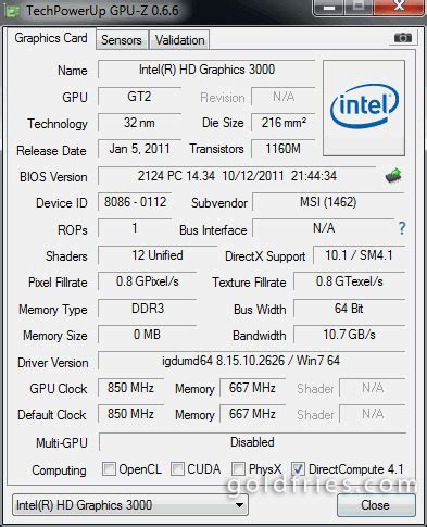 IntelÂ® HD Graphics 3000 Review – goldfries