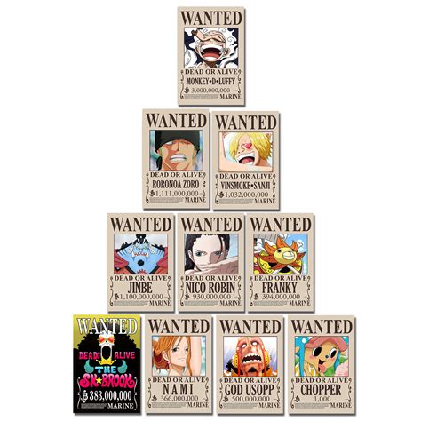 NEW BOUNTY - One piece Straw Hat Wanted Poster - (After Wano Arc or Before Wano Arc - Old bounty ...