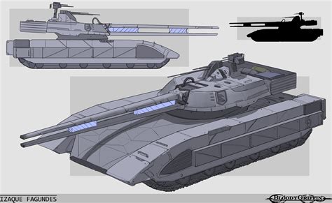 ArtStation - Concept art - tank design