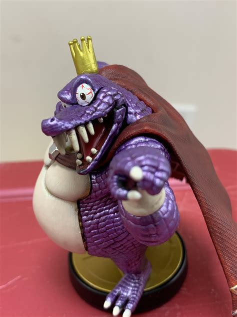 Custom Painted King K. Rool Amiibo : SmashBrosUltimate