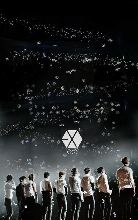 EXO Wallpapers - Top Free EXO Backgrounds - WallpaperAccess | Exo logo wallpapers, Exo ...