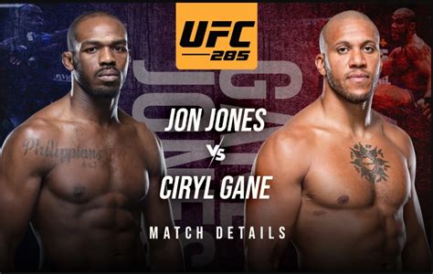 Jon Jones vs Ciryl Gane: Preview, Where to Watch and Betting Odds