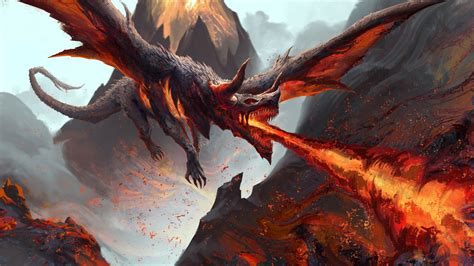 Fire Dragon Wallpaper Widescreen